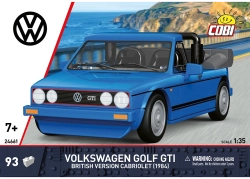 Automobil Volkswagen Golf GTI british version cabriolet COBI 24661 - Volkswagen 1:35