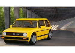 Automobil Volkswagen Golf GTI (1976 - 1983) - Action Town 1:35 
