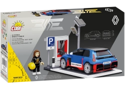 EV station & Renault 5 turbo 3E COBI 24682 Renault 1:35
