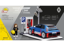 EV station & Renault 5 turbo 3E COBI 24682 Renault 1:35