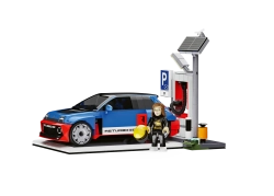 EV station & Renault 5 turbo 3E COBI 24682 Renault 1:35