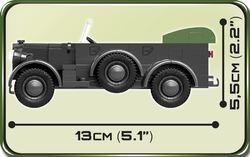 Německé terénní vozidlo 1937 HORCH 901 KFZ.15 COBI 2404 - World War II