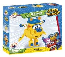 Opravář Donnie žluté letadlo COBI 25147 - Super Wings - Mission Teams