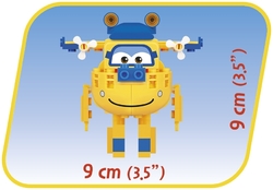 Opravář Donnie žluté letadlo COBI 25147 - Super Wings - Mission Teams