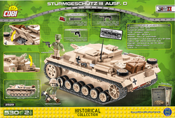 Německé útočné dělo STURMGESCHÜTZ III AUSF. D COBI 2529 - World War II