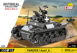 Lehký tank PANZER I AUSF. A COBI 2534 - World War II