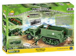 Kolopásové víceúčelové vozidlo M3 Half-track COBI 2536 - World War II