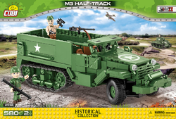 Kolopásové víceúčelové vozidlo M3 Half-track COBI 2536 - World War II