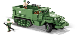 Americký kolopásový obrnený transportér M3 Half-track COBI 2536 - World War II