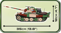 Německý těžký tank PzKpfW VI ausf. B KÖNIGSTIGER (Tiger II P) COBI 2540 - World War II