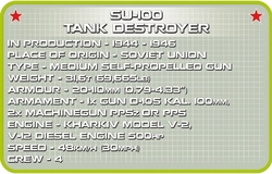 Ruský stíhač tanků SU-100 COBI 2541 - World War II