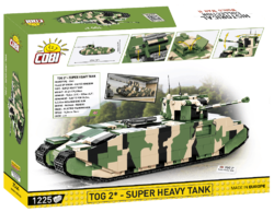 Britský supertěžký tank TOG2 COBI 2544 - World War II