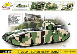 Britský superťažký tank TOG2 COBI 2544 - World War II