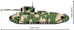 Britischer superschwerer Panzer TOG2 COBI 2544 - World War II