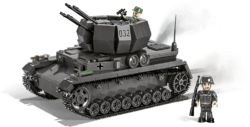 Self-propelled anti-aircraft cannon Flakpanzer IV WIRBELWIND COBI 2547 - World War II Limited edition - kopie