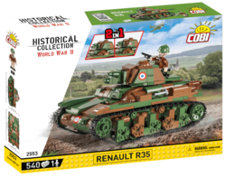 French light infantry tank RENAULT R35 COBI 2553 - World War II
