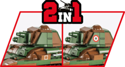 Francouzský lehký pěchotní tank RENAULT R35 COBI 2553 - World War II