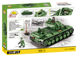 Russian heavy tank Kliment Voroshilov KV-1 COBI 2555 - World War II