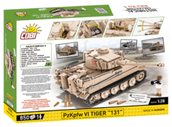 Německý tank PzKpfw VI TIGER 131 COBI 2556 - World War II