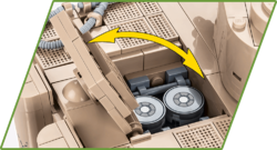 Německý tank TIGER 131 SD.KFZ 181 Panzerkampfwagen VI AUSF.E COBI 2556 - World War II