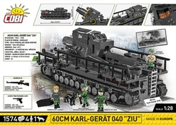 Německé samohybné dělo Karl-Gerät 040 ZIU COBI 2560- World War II