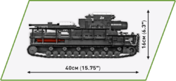 Německé samohybné dělo Karl-Gerät 040 ZIU COBI 2560- World War II