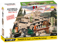 Německý střední tank Panzer III Pz. KpfW. Ausf. J COBI 2561 - Limited Edition WW II