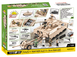 Německý střední tank PzKpfw V PANTHER Ausf. G COBI 2565 - Limited Edition WW II