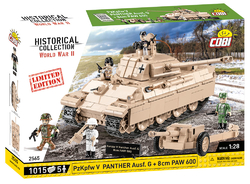 Německý střední tank PzKpfw V PANTHER Ausf. G COBI 2565 - Limited Edition WW II