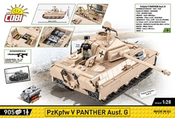 Německý střední tank PzKpfw V PANTHER Ausf. G COBI 2566 - World War II