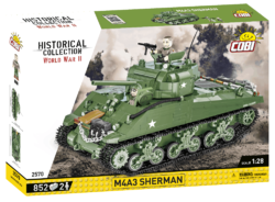 Americký střední tank Sherman M4A3 COBI 2570 - World War II