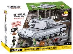 Německý supertěžký tank E-100 COBI 2571 - Limited Edition WWII