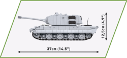 Německý supertěžký tank E-100 COBI 2572 - World War II