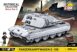 Nemecký superťažký tank E-100 COBI 2571 - Limited Edition WWII - kopie