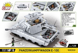 German Super Heavy Tank E-100 COBI 2571 - Limited Edition WWII - kopie