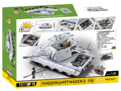 Deutscher superschwerer Panzer E-100 COBI 2571 - Limited Edition WWII - kopie