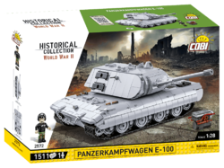 Deutscher superschwerer Panzer E-100 COBI 2571 - Limited Edition WWII - kopie