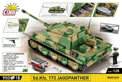 German heavy tank destroyer Sd.Kfz. 173 JAGDPANTHER COBI 2573 - Limited Edition WWII - kopie