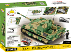 German heavy tank destroyer Sd.Kfz. 173 JAGDPANTHER COBI 2573 - Limited Edition WWII - kopie