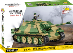 Deutscher schwerer Sd.Kfz. 173 JAGDPANTHER COBI 2573 - Limited Edition WWII - kopie