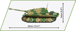 Deutscher schwerer Sd.Kfz. 173 JAGDPANTHER COBI 2573 - Limited Edition WWII - kopie