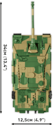 Deutscher schwerer Sd.Kfz. 173 JAGDPANTHER COBI 2573 - Limited Edition WWII - kopie