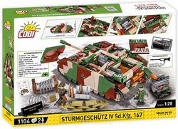 German self-propelled assault gun Sturmgeschütz IV Sd.Kfz. 167 COBI 2575 - Limited Edition WWII