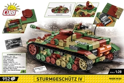 Nemecké samohybné útočné delo Sturmgeschütz IV Sd.Kfz. 167 COBI 2575 - Limited Edition WWII - kopie