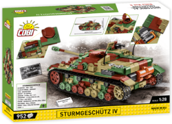 German self-propelled assault gun Sturmgeschütz IV Sd.Kfz. 167 COBI 2576 - World War II 1:28