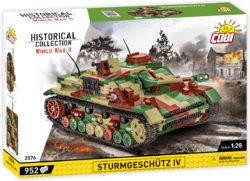 German self-propelled assault gun Sturmgeschütz IV Sd.Kfz. 167 COBI 2576 - World War II 1:28