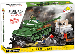 Ruský těžký tank IS-2 Berlin 1945 COBI 2577 - Limited Edition WWII 1:28