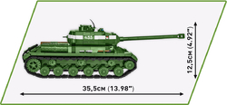 Russian tank destroyer SU-100 COBI 2541 - World War II - kopie