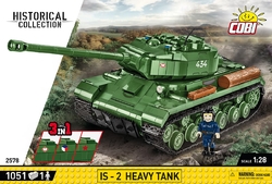 Ruský ťažký tank IS-2 Berlin 1945 COBI 2577 - Limited Edition WWII 1:28 - kopie