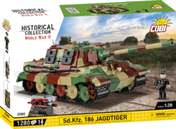 Německý těžký stíhač tanků Jagdtiger Sd.Kfz. 186  COBI 2580 - World War II 1:28